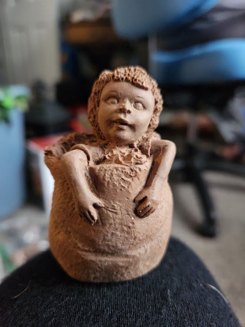 "Baby Girl in a Basket" (or Baby in a Sack/Pouch) from the 1991 TnT
